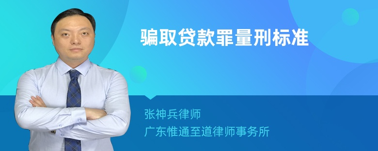 騙取貸款罪量刑標(biāo)準(zhǔn)