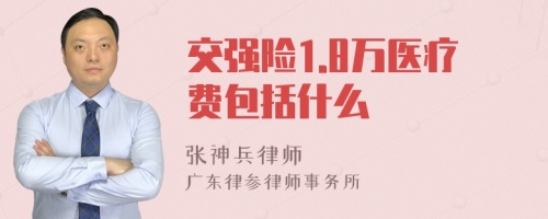交強(qiáng)險(xiǎn)1.8萬(wàn)醫(yī)療費(fèi)包括什么