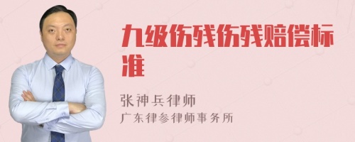 九級傷殘傷殘賠償標準