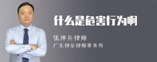什么是危害行為啊