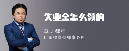失業(yè)金怎么領(lǐng)的