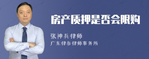 房產(chǎn)質(zhì)押是否會限購