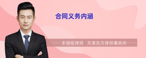 合同義務(wù)內(nèi)涵