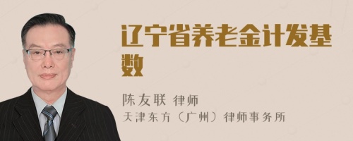 遼寧省養(yǎng)老金計(jì)發(fā)基數(shù)