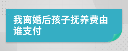 我離婚后孩子撫養(yǎng)費(fèi)由誰支付