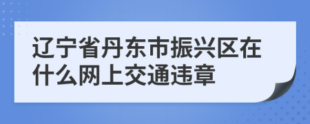 遼寧省丹東市振興區(qū)在什么網(wǎng)上交通違章