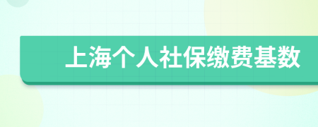 上海個(gè)人社保繳費(fèi)基數(shù)