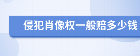 侵犯肖像權(quán)一般賠多少錢(qián)