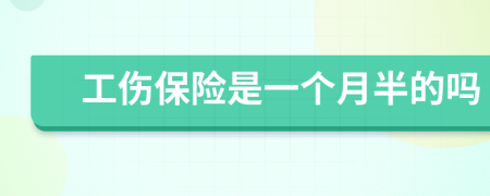 工傷保險(xiǎn)是一個(gè)月半的嗎