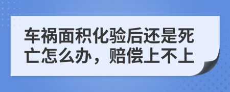 車禍面積化驗(yàn)后還是死亡怎么辦，賠償上不上