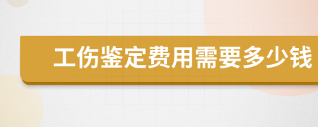 工傷鑒定費(fèi)用需要多少錢