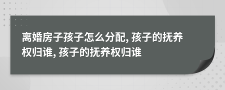 離婚房子孩子怎么分配, 孩子的撫養(yǎng)權(quán)歸誰, 孩子的撫養(yǎng)權(quán)歸誰