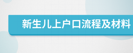 新生兒上戶口流程及材料