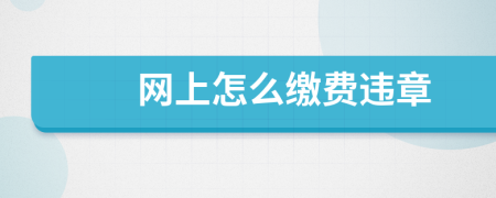 網(wǎng)上怎么繳費(fèi)違章