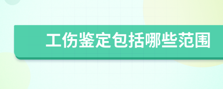 工傷鑒定包括哪些范圍