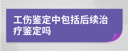 工傷鑒定中包括后續(xù)治療鑒定嗎