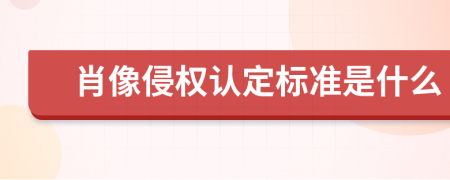 肖像侵權(quán)認定標準是什么