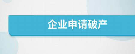 企業(yè)申請(qǐng)破產(chǎn)