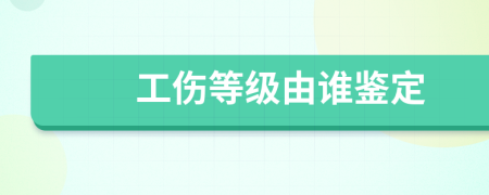 工傷等級由誰鑒定