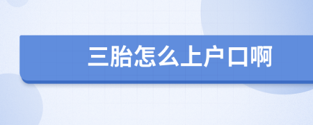 三胎怎么上戶(hù)口啊