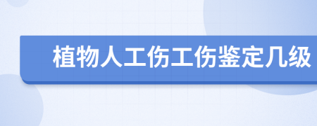植物人工傷工傷鑒定幾級