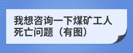 我想咨詢一下煤礦工人死亡問題（有圖）