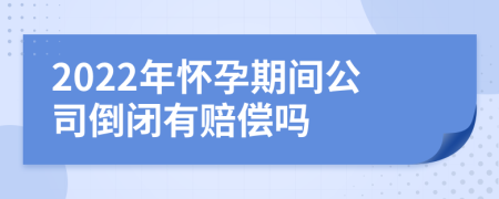 2022年懷孕期間公司倒閉有賠償嗎