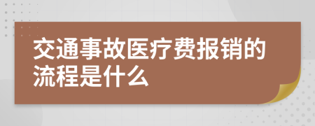 交通事故醫(yī)療費(fèi)報(bào)銷的流程是什么