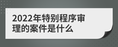 2022年特別程序?qū)徖淼陌讣鞘裁?>
                </a>
            </div>
            <div   id=