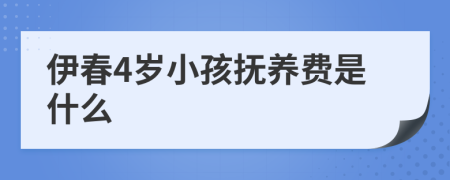 伊春4歲小孩撫養(yǎng)費是什么