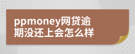 ppmoney網(wǎng)貸逾期沒還上會怎么樣
