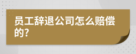 員工辭退公司怎么賠償?shù)?