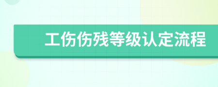 工傷傷殘等級認定流程