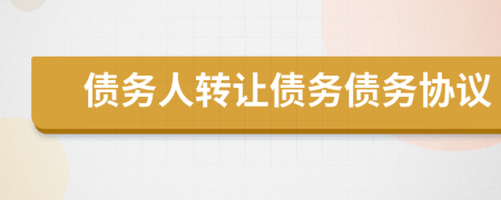 債務(wù)人轉(zhuǎn)讓債務(wù)債務(wù)協(xié)議