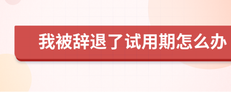我被辭退了試用期怎么辦
