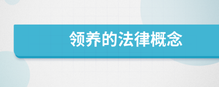 領(lǐng)養(yǎng)的法律概念