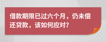 借款期限已過六個月，仍未償還貸款，該如何應(yīng)對？