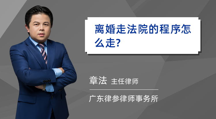 我想起诉离婚，该如何走法院的起诉程序，需要提交那些材料？