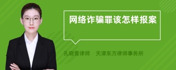 网络诈骗罪该怎样报案