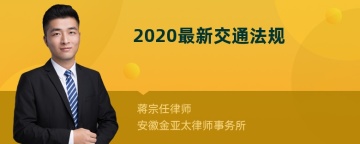 2020最新交通法规