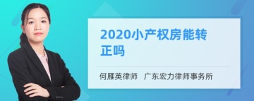 2020小产权房能转正吗