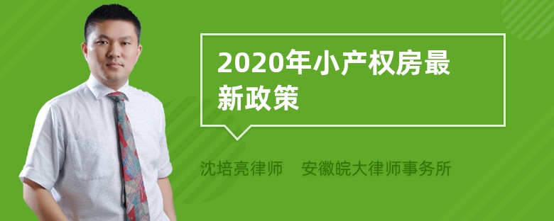 2020年小产权房最新政策