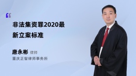 非法集资罪2020最新立案标准