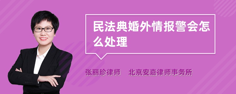 民法典婚外情报警会怎么处理