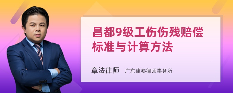 昌都9级工伤伤残赔偿标准与计算方法