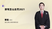 醉驾怎么处罚2021