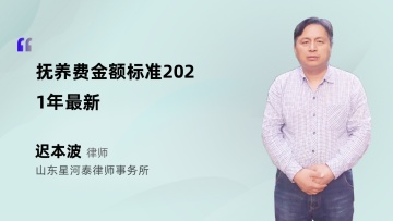 抚养费金额标准2021年最新