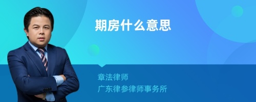 期房什么意思