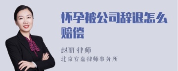 怀孕被公司辞退怎么赔偿