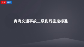 青海交通事故二级伤残鉴定标准